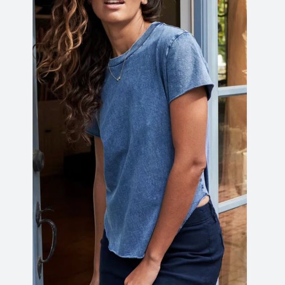 Frank & Eileen THEO LAB219 Perfect Tee Heritage Jersey Size: L Mineral wash Pink - Picture 11 of 16